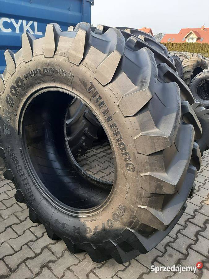 Opona używana rolnicza 60070R34 TRELLEBORG 3000 70 Zaścianki