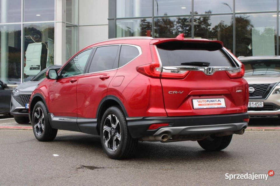Honda CRV 2018r serwis ASO Carplay Kamera Skóra małopolskie