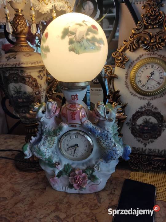 orientalna figura lampka zegar Gorzów Wielkopolski