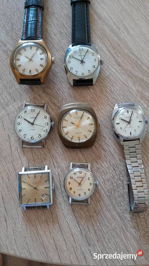Stare zegarki mechaniczne z prl Tarnowskie Góry sprzedam