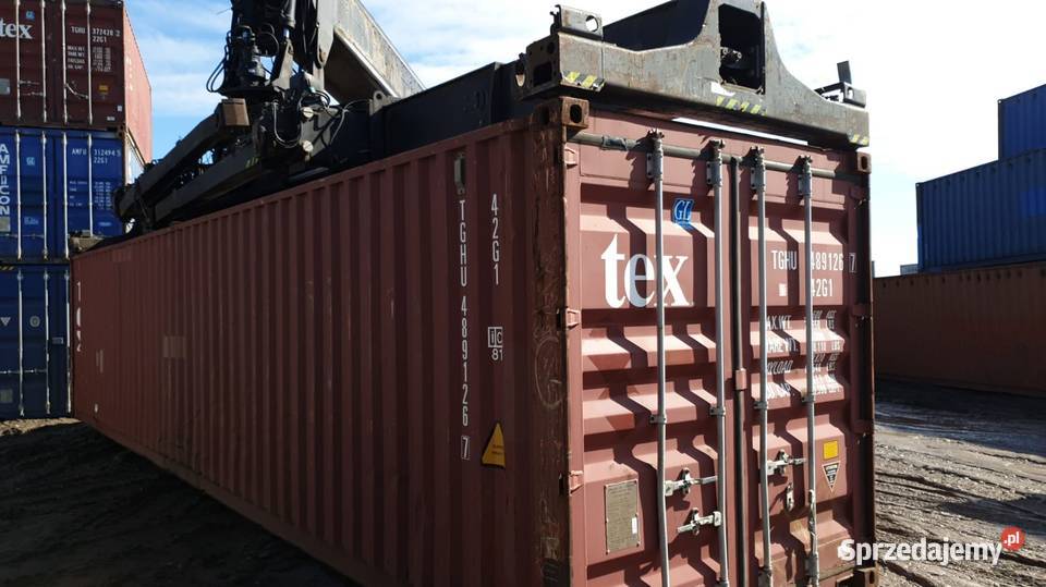 Kontener morski 40DVDC magazyn garażsprzedam Gdańsk