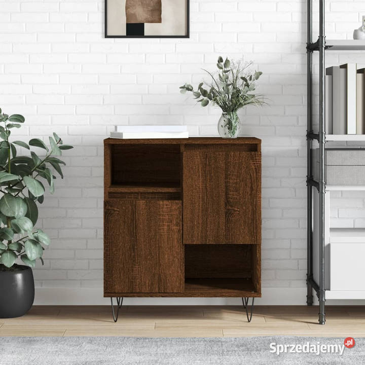 Komoda brązowy dąb 60x35x70 materiał sprzedam