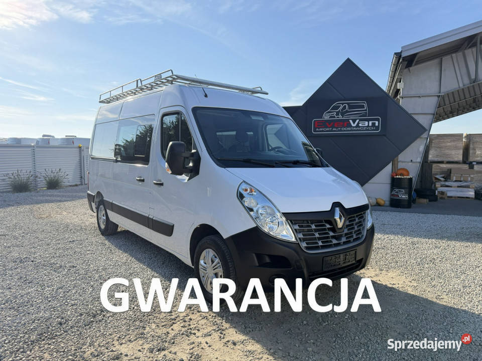 Renault Master L2H2 średniak 7osobowy brygadówka bluetooth mazowieckie Warszawa