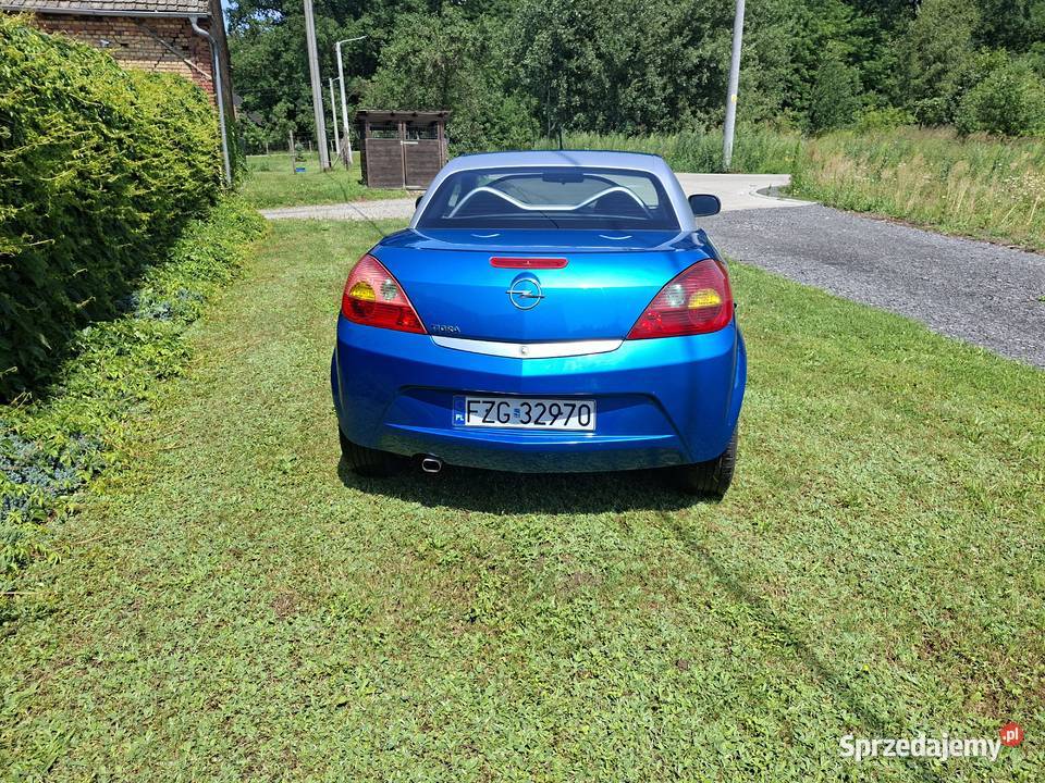 Opel tigra 14 90 LPG cabrio twardy blaszany dach lubuskie Żary