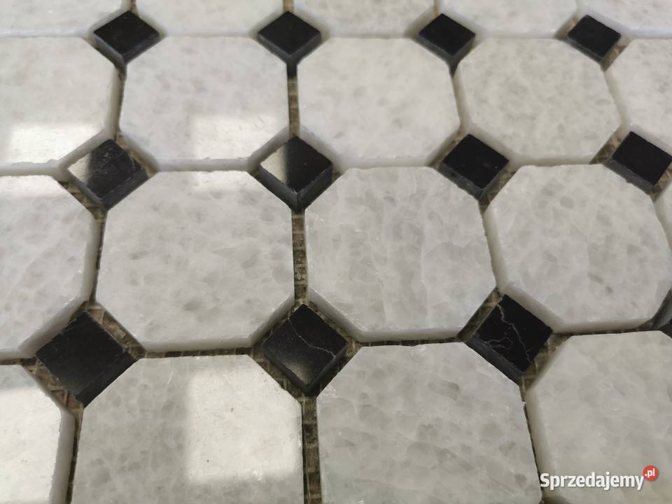 Mozaika kamienna z marmuru CRISTAL WHITEHANG podkarpackie Przemyśl sprzedam