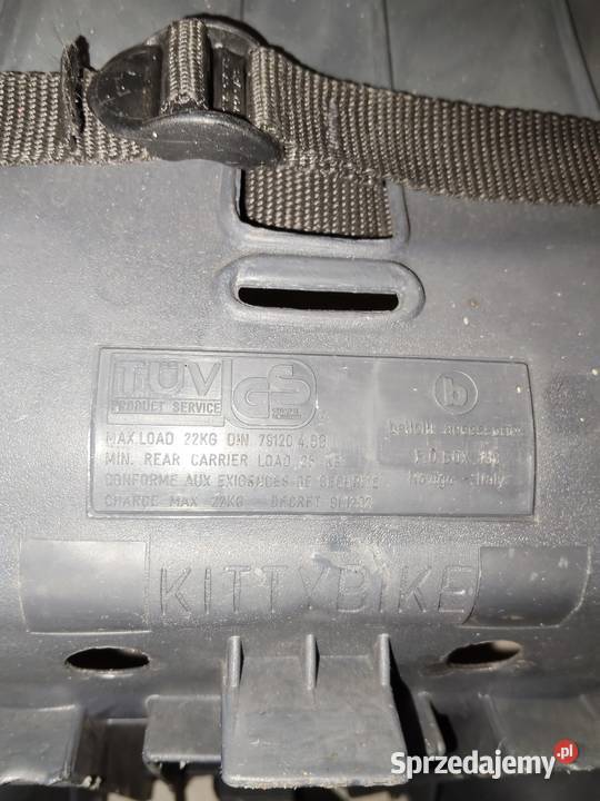 Fotelik rowerowy dziecka lubuskie