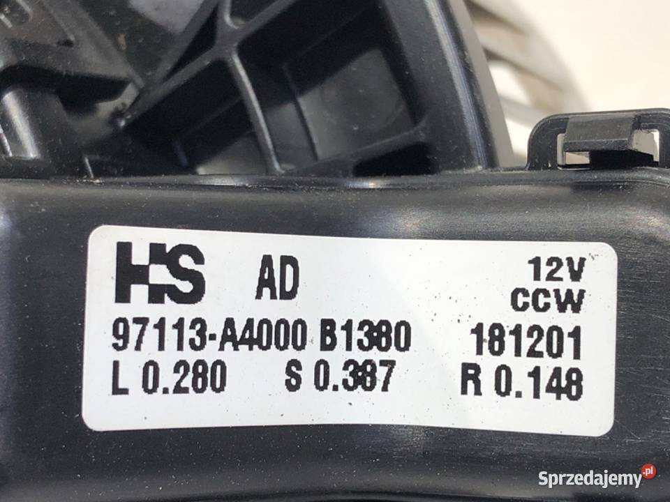 DMUCHAWA NAWIEWU HYUNDAI i30 97113A4000 Dmuchawy