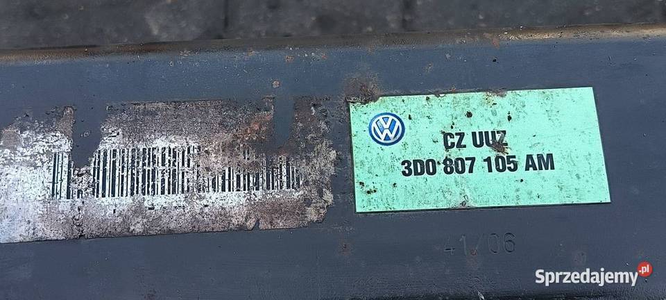 BELKA ZDERZAKA PRZÓD VOLKSWAGEN PHAETON