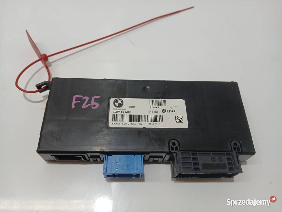 BMW X3 F25 MODUŁ STEROWNIK ZGW OE 9266411 osobowe lubelskie Strzyżewice sprzedam