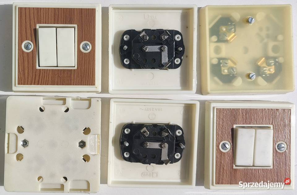 OSPEL Wyłącznik ŁĄCZNIK ŚWIECZNIKOWY PODWÓJNY 2 Inowrocław