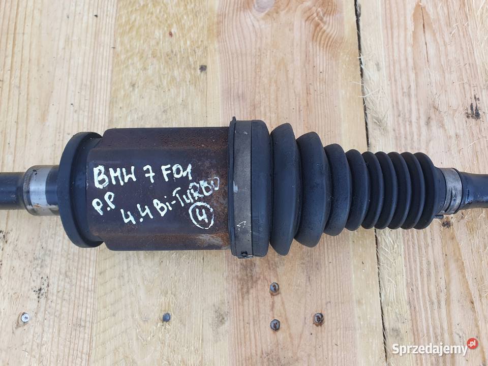 BMW F01 F02 750i Xdrive PRZEDNIA PRAWA Przód Rudka