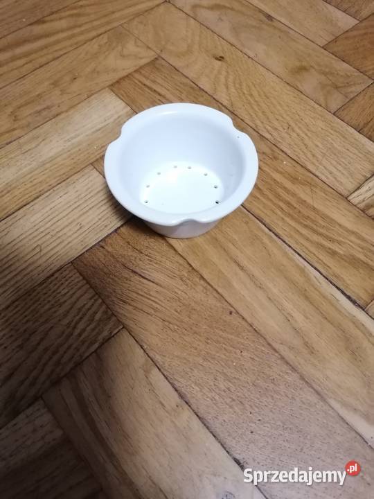 Biały zaparzacz do ziół Akcesoria kuchenne Gdańsk