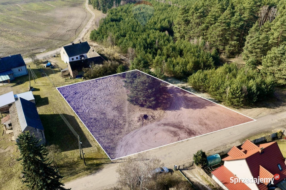 Działka lesie z warunkami zabudowy 0m