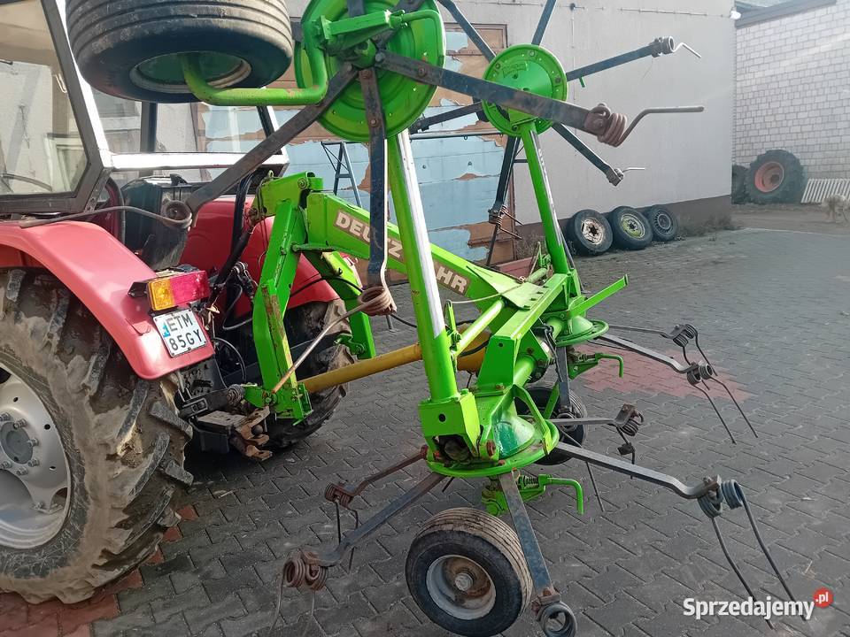 przetrząsacz do siana deutz fahr Czarnocin