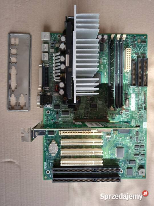 Retro płyta główna z procesorem Intel Pentium Tomaszów Lubelski