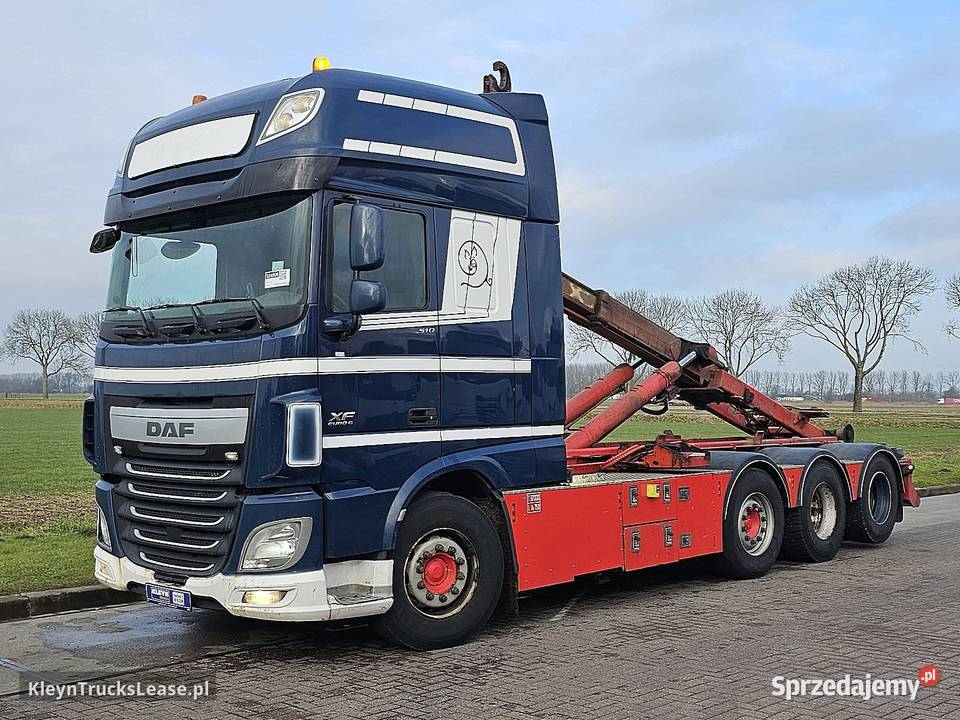 DAF XF 510 SSC 8X2 FAK PALIFT hakowiec 2017
