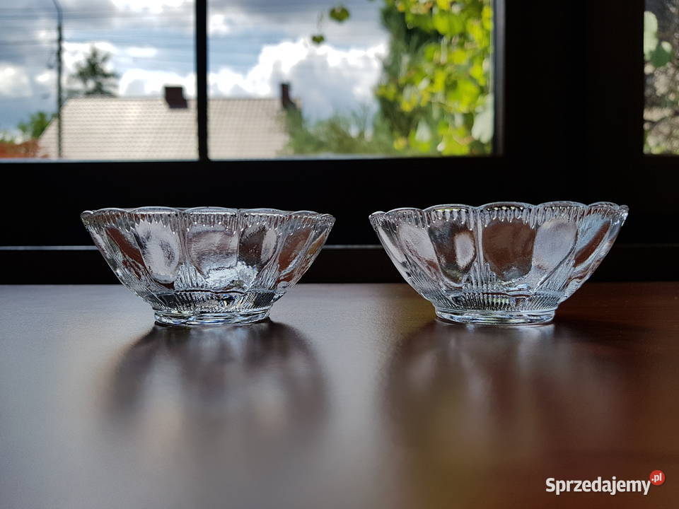 Świeczniki Kier Ząbkowice świecznik szkło PRL Dąbrowa Górnicza sprzedam