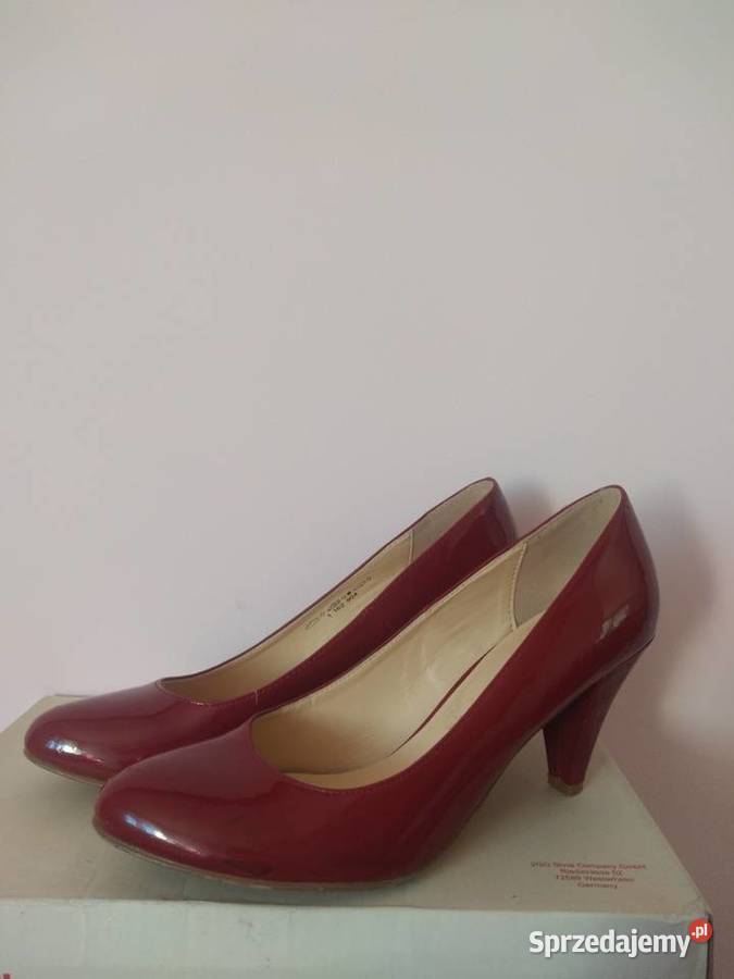 Eleganckie czerwone szpilki Graceland 39 Radom sprzedam