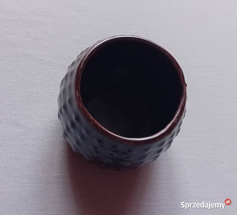 Wazonik beczułka Bolesławiec Porcelana i szkło Koźminek sprzedam