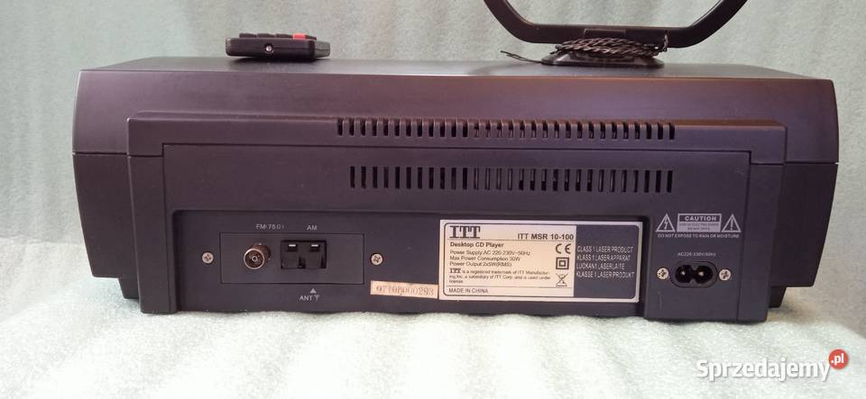 Zestaw audio HIFI Wieża ITT MSR 10100 VINTAGE CD lubuskie Zielona Góra