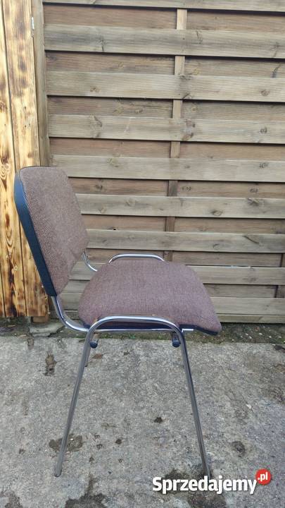 Krzesło ISO Nowy Styl konferencyjne brązowe Warszawa sprzedam