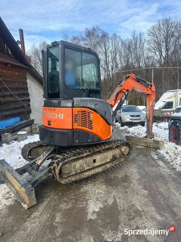 Minikoparka Gąsienicowa HITACHI ZX33 ZX33U3 CLR Tymowa