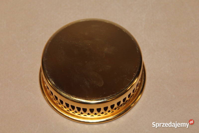 Okrągła tacka Scandia Gold 24 k śr 10 647 647 zachodniopomorskie