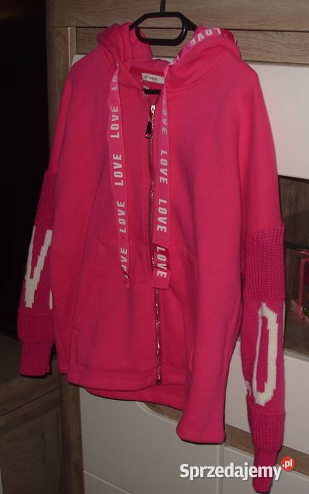 ciepła bluza THE WESS sweterkowe rękawki r ML Rawicz sprzedam