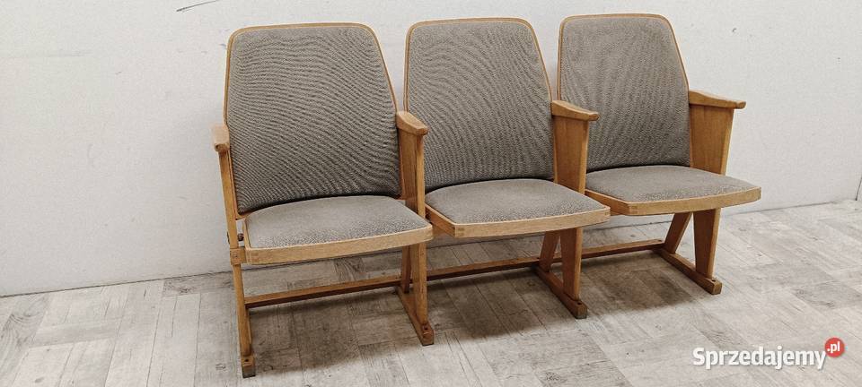 fotele kinowe TON Czechosłowacja lata 7080te łódzkie Radomsko