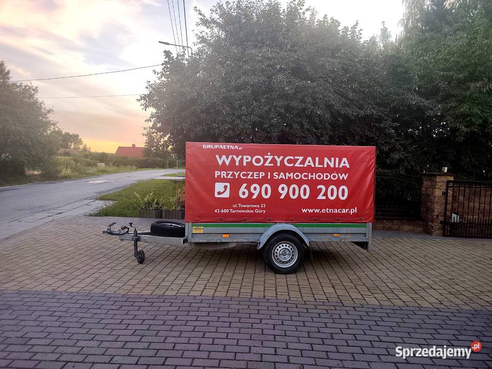 Przyczepa WIDPOL 260m x 126m DMC 750 świętokrzyskie Wodzisław