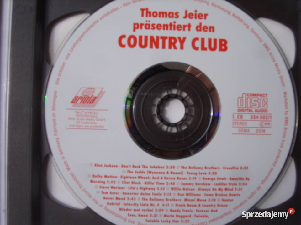 Country CD THOMAS JEIERCOUNTRY CLUB 2CD