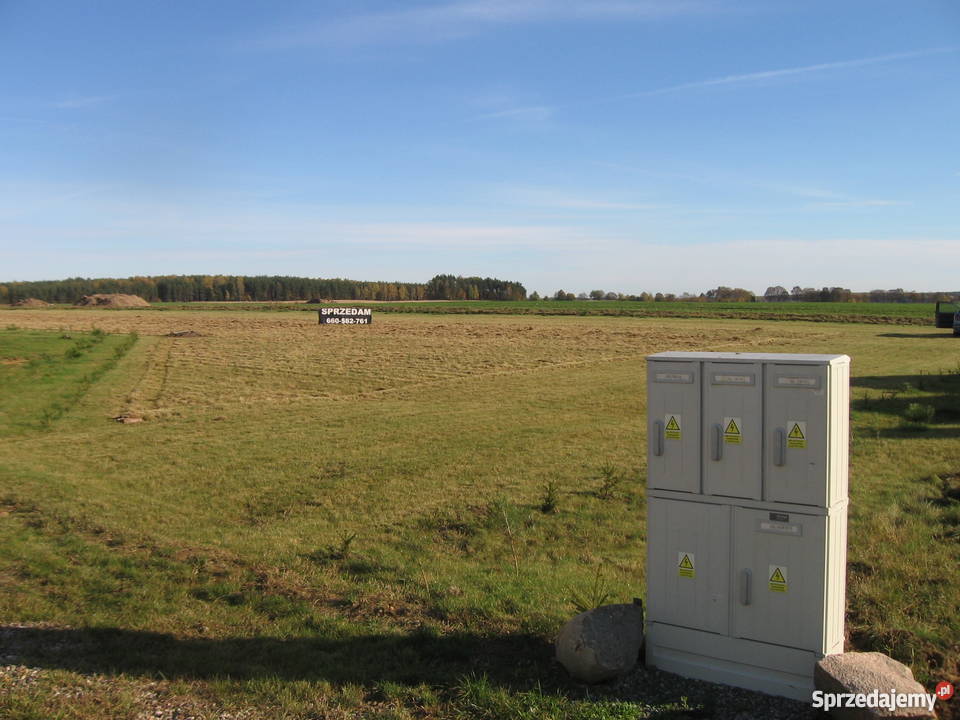 Działka Waszulki wydane warunki zabudowy Nidzica Dywity