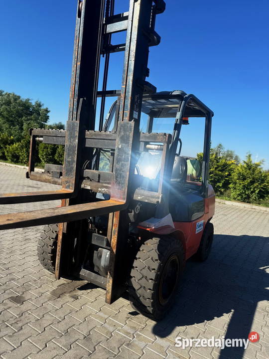 wózek widłowy TOYOTA 7FGJF35 LPG 3500 szeroki łódzkie Działoszyn