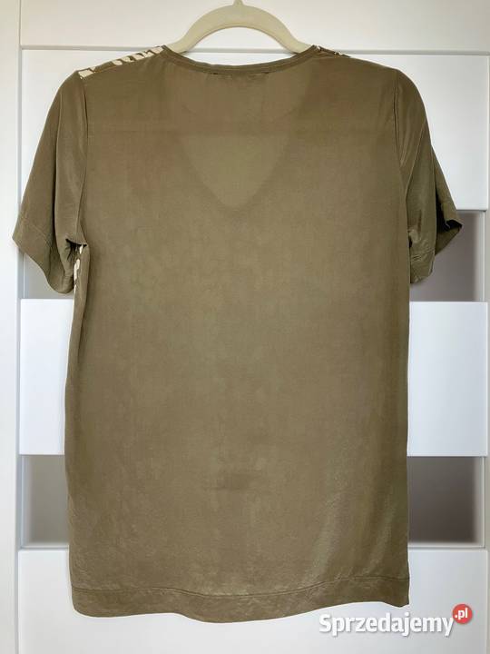 Nowa piękna jedwabna bluzka tshirt Gerard Darel podkarpackie Nisko