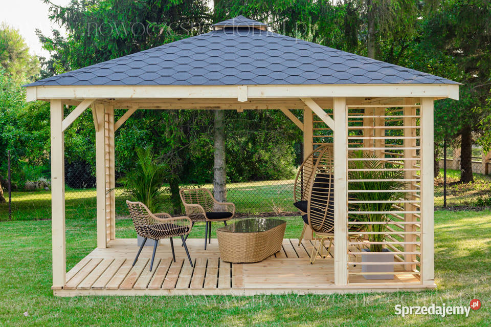 Altana ogrodowa Bari 1 wym 4x4 Producent Montaż