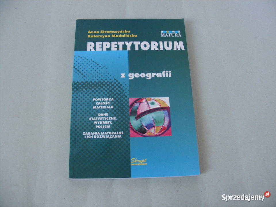 Teraz matura 2015 Repetytorium z geografii sprzedam