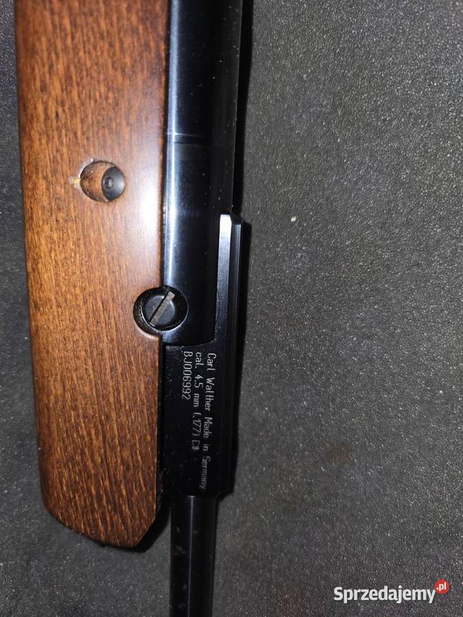 Wiatrówka walther LGV 45mm luneta Chełm