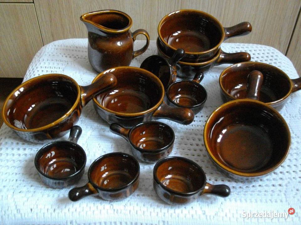 Sosjerkidipówki komplet 6 plus 6 z czasów PRL Przemyśl