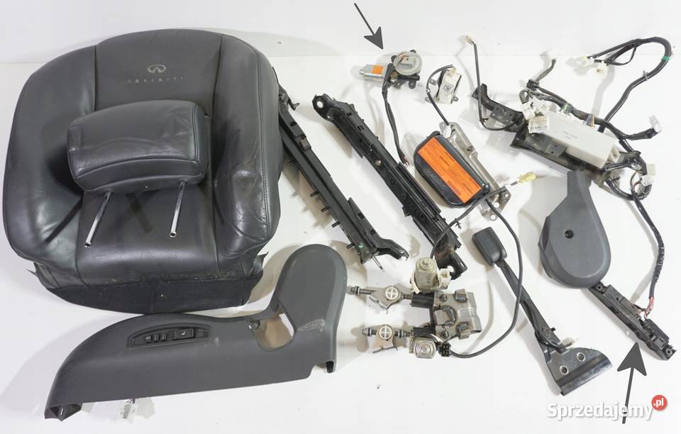 PANEL PRZYCISKÓW FOTEL KIEROWCY INFINITI FX45 Nowy Tomyśl sprzedam