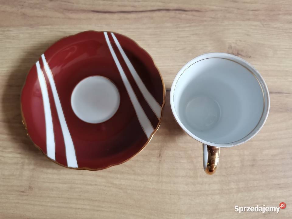 Stara filiżanka Feston Wincenty Potacki Ćmielów śląskie Katowice sprzedam