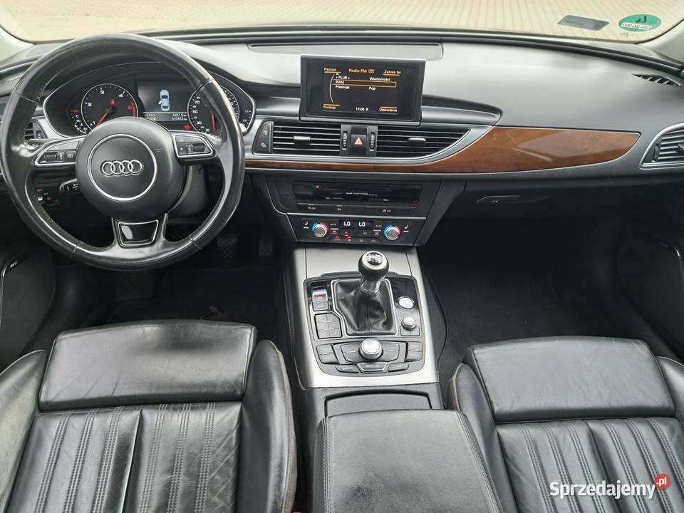 Samochód Audi A6 30 TDI MANUAL C7 sedan lift Samochody osobowe dolnośląskie Lubin