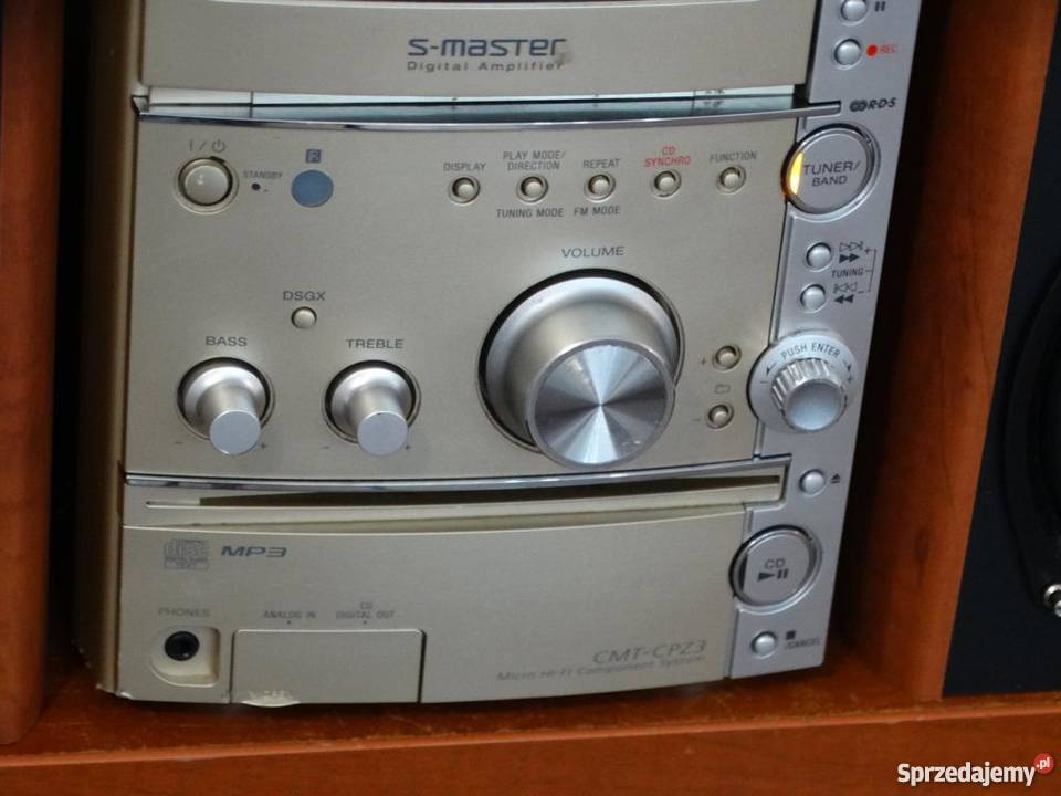 Wieża Sony HCDCPZ3 kol pilot sprawna WYSYŁKA Jasło