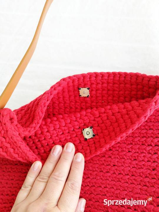 Torebka shopperka crochet ręcznie robiona Na ramię  łódzkie