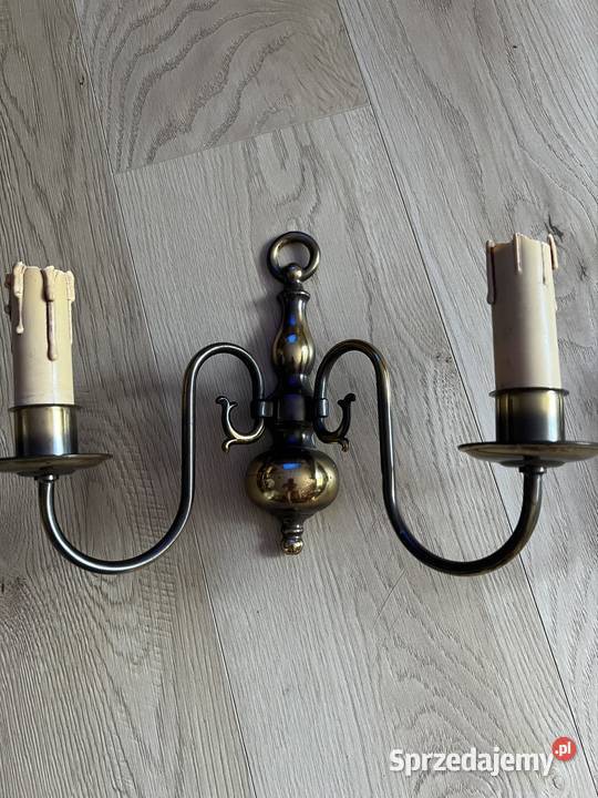 Piękne kinkiety Chippendale lubuskie
