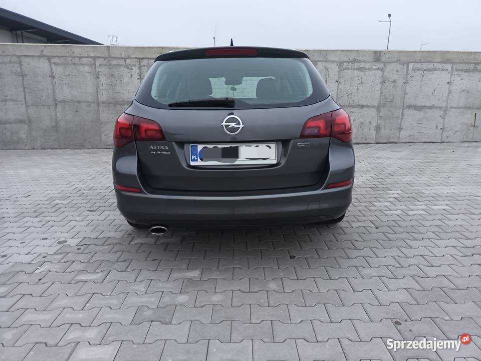 Opel Astra Astra J Sports Tourer Kombi grzana kujawsko-pomorskie Grudziądz