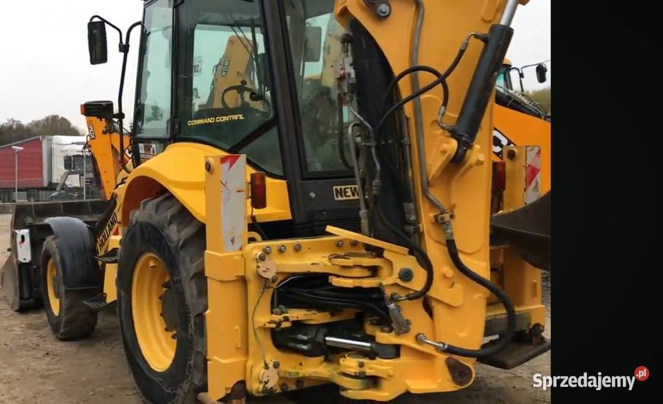 Koparko ładowarka holland b100c koparka 2014r nie śląskie