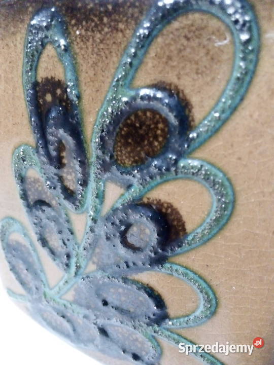 wazon Strehla fat lava vintage Częstochowa