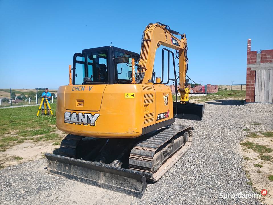 Koparka gąsienicowa 7 ton Sany SY 75C Pro 1060 małopolskie Kraków