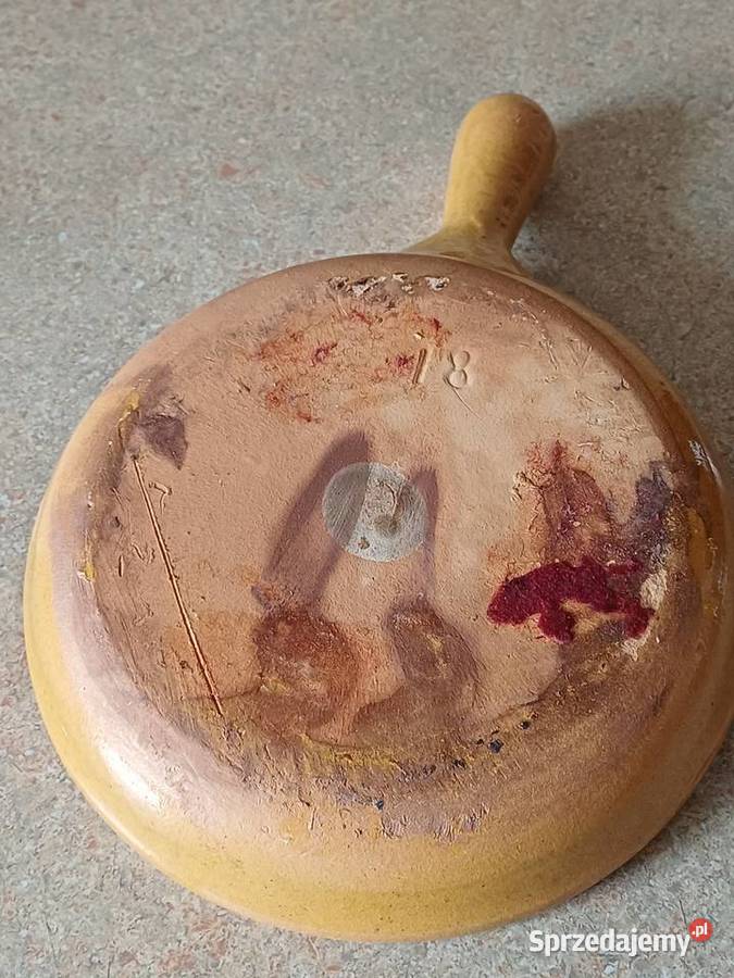 vintage patelnia ceramiczna małopolskie Nowy Targ