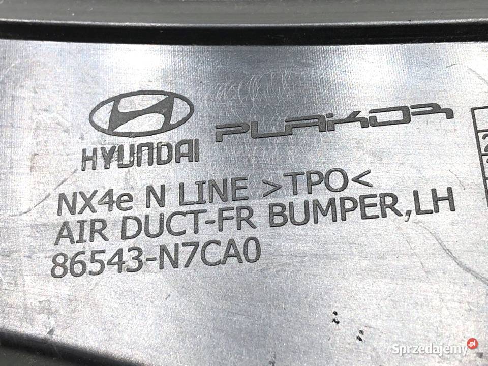 KIEROWNICA POWIETRZA HYUNDAI TUCSON 86543N7CA0 osobowe